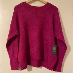 Vince Camuto Cozy Soft Pink Sweater, New, Small